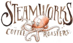 Steamworks Coffee Roasters logo